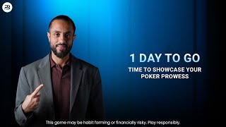 1 day to go  Indian Poker Master 2024 [upl. by Annim62]