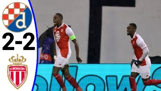 Dinamo Zagreb vs Monaco 22 All Goals and Extended Highlights [upl. by Basil]