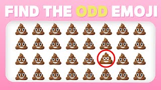 Find the Odd Emoji 2 😎👁 ㅣEasy Medium Hard [upl. by Leland]