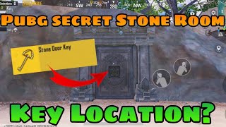 Pubg New Secret Stone Room And Key Location How To Open Secret Stone Room In Nusa Map [upl. by Kcitrap261]