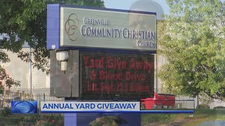 Annual Yard Giveaway to help hundreds in Greenville [upl. by Carisa]