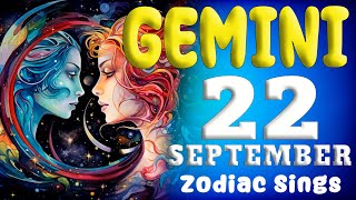 🔴 𝐆𝐎𝐎𝐃 𝐍𝐄𝐖𝐒 𝐅𝐎𝐑 𝐘𝐎𝐔✨🤗 Gemini ♊ Horoscope for today september 22 2024 🔮 horoscope Daily gemini [upl. by Ameg]