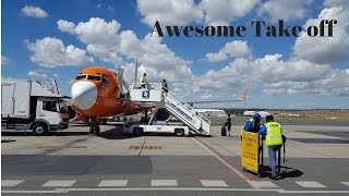 Lanseria International l Awesome take off  Mango Airlines l Go Pro HD [upl. by Haissem139]