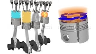 Diesel Engine How it works [upl. by Kinney]