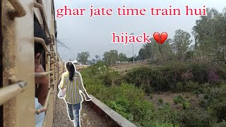 ghar jate time train hui hijack 😭🙌🏻  After 5 months going home 🏠🥹  Geetanjali Koshyari [upl. by Seraphim]