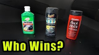 Which Plastic Trim Restore Product is the BEST [upl. by Coh]