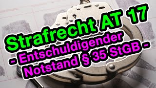 Entschuldigender Notstand § 35 StGB  Strafrecht AT 17 [upl. by Zertnom]