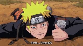 Naruto usa RasenShuriken pela primeira vez em batalha Naruto vs Kakuzu Naruto Shippuden [upl. by Tav]