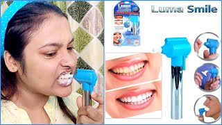 Lumi smile Teeth whitner Does This really Works Review amp Demo [upl. by Ettennig]