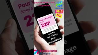 Le cashback Boursorama offre de parrainage boostée [upl. by Biamonte]