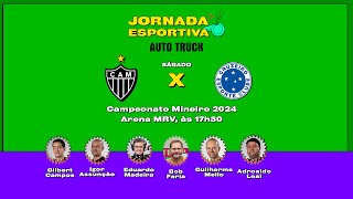 ATLÉTICO X CRUZEIRO  CAMPEONATO MINEIRO 2024  AO VIVO REDE 98  03022024 [upl. by Matteo]