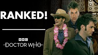 Every 10th Doctor Episode So Far Ranked  Doctor Who Ranking [upl. by Sylas76]