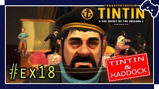 ANIME GAMES  The Adventures of Tintin  Tintin amp Haddock Ex18 PC  ENPT Gameplay 100 [upl. by Eltsyrc]