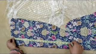 How to cut sleeves with left over fabric part 4 [upl. by Tenom575]