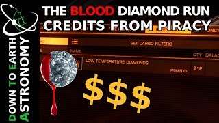 The blood diamond run  Piracy for credits  Elite dangerous [upl. by Huebner295]