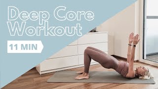 11 Min Pilates Deep Core Workout I Home Edition [upl. by Mccreery]