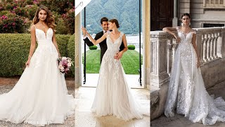 200 Beautiful Wedding Dresses for 2024  Aline Dresses Mermaids  winter wedding dress for girls [upl. by Ajar]