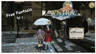 FFXIV  DawnTrail Phial of Fantasia lvl 1 Quest For All [upl. by Dorey]