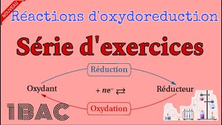 Série dexercices  Réactions d’oxydo réduction  Chimie  1 BAC BIOF [upl. by Lachus]