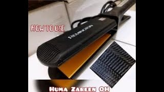 Crimper hair styles  Crimping machine  Crimping hair  HZ°H  Huma Zareen OH [upl. by Dreeda541]