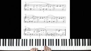 N H Brown  Singin in the rain  piano tutorial by Antonio De Angelis [upl. by Nahgeam]