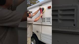 Getting our casita ready for the rally shorts casitatraveltrailer rv [upl. by Eillil]