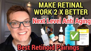 AMAZING ANTI AGING Results  Skincare To Use With Retinal  Tretinoin [upl. by Jodoin]