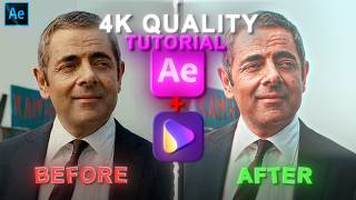 4K Quality Tutorial For your Edits  After Effects and Uniconverter AI Tutorial  Patrickae7 [upl. by Nylssej]