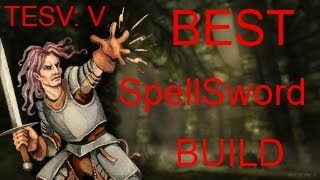 Best Spellsword Build Skyrim [upl. by Ahsieni]