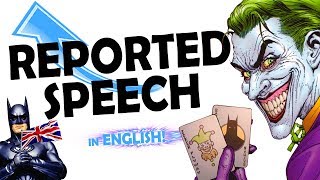 Reported Speech  ENGLISH GRAMMAR VIDEOS [upl. by Narrad]