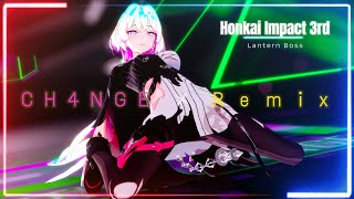 Lantern ♥ CH4NGE Remix  Honkai Impact 3rd MMD [upl. by Jacinda]