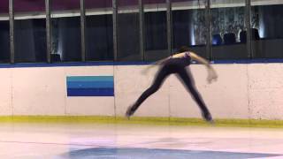 3 Vasilena YAKIMOVA BUL  ISU JGP Baltic Cup 2013 Junior Ladies Free Skating [upl. by Eciened]