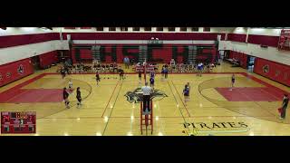 Cinnaminson vs northen burlington Girls Varsity Volleyball [upl. by Yznil]