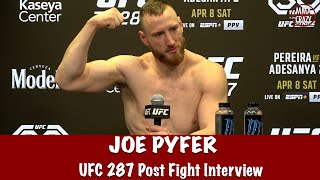 Joe Pyfer ‘Only person to finish this motherf was Khamzat Chimaev’ Calls out Dustin Stoltzfus [upl. by Ayekehs]