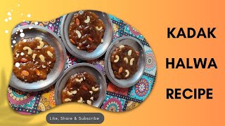 kadak Sohan Halwa Recipe How to make kadak Sohan Halwa  recipe in Hindi [upl. by Tuchman]