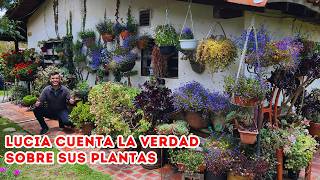 El JARDÍN de Lucia TIEMBLA de tantas PLANTAS logros y perdidas en su jardín AP [upl. by Eniortna]