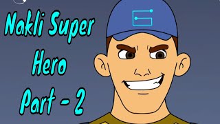 Nakli Super Hero Part  2  Chimpoo Simpoo  Detective Funny Action Comedy Cartoon  Zee Kids [upl. by Neirad]