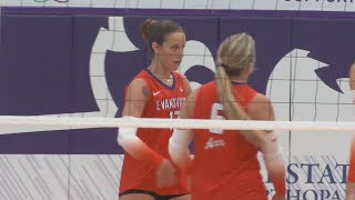 UE Volleyball suffers loss to Miami OH [upl. by Gardol]