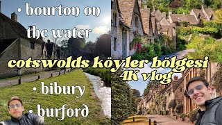 İngilterenin Meşhur Köyleri  Cotswolds Bibury  4K Vlog [upl. by Snapp]