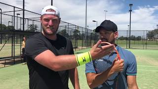 Serving tip with Sam Groth [upl. by Haggai]