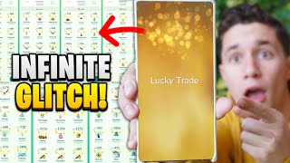 Pokémon GO’s CRAZIEST Glitch Ever INFINITE Lucky Trades [upl. by Davis948]