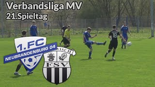 1FC Neubrandenburg 04  FSV Bentwisch 642024 [upl. by Nnahgem]