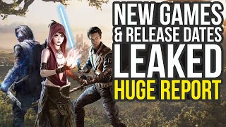 New Games amp Release Dates Likely Leaked  MASSIVE RUMOR New Middle Earth Game amp More [upl. by Nedyarb]