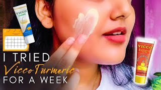 I used vicco for a week  Vicco turmeric foam based face wash amp Vicco turmeric cream review [upl. by Ethelda]