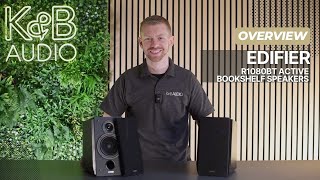 Edifier R1855DB Active Bookshelf Speakers with Bluetooth  Product Overview [upl. by Liban]