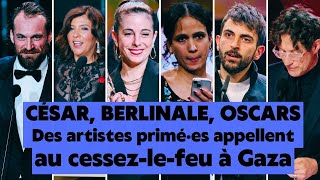 🎬ARTISTES POUR GAZA  « On va pas se taire  » [upl. by Anaytat]