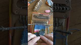 tapestry weaving swift darning loom [upl. by Quinta993]