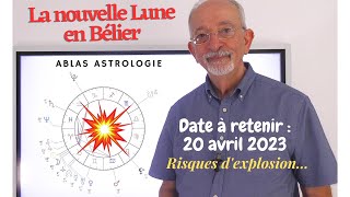 La Nouvelle Lune du 20 avril 2023 aura lieu au dernier degré du Bélier Un événement marquant qui va [upl. by Edlihtam387]