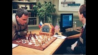 Garry Kasparov vs Deep Blue Game 2 [upl. by Inohtna944]