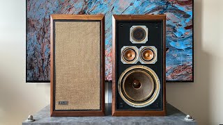 KLH Model Five  Restoration Part 3  Cabinet Loading Seals amp Testing [upl. by Akeihsat]